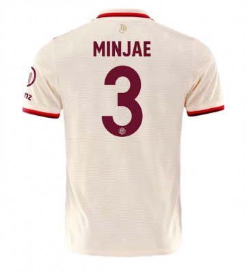 Bayern Munich Kim Min-jae #3 Replika Tredjetrøje 2024-25 Kortærmet